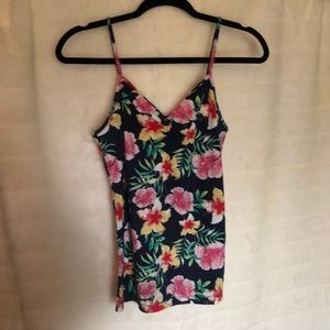 No Boundaries floral tank top size Large